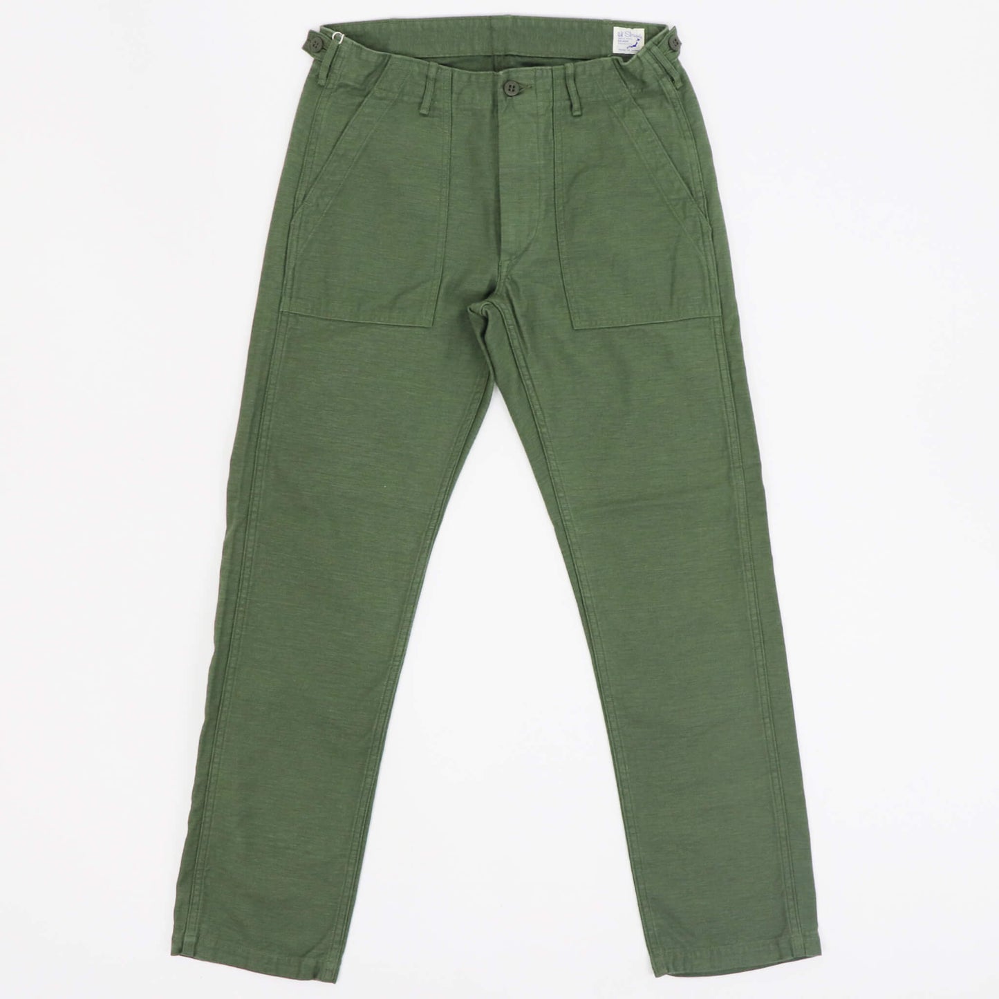 orSlow（オアスロウ）SLIM FIT FATIGUE PANTS スリム フィット ファティーグ パンツ【グリーン】国内正規品