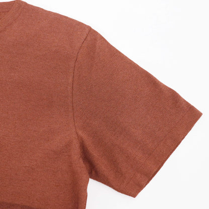 Vandori（ヴァンドリ）リネンコットン CHILL レタードTシャツ【テラコッタ】国内正規品