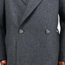画像をギャラリービューアに読み込む, hevo（イーヴォ）BRINDISI ブリンディジ ダブルブレスト ベルテッド ウール コート【チャコールグレー】国内正規品
