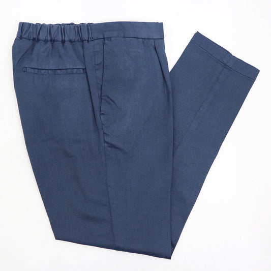 DEVORE（デヴォレ）ドローストリングス ストレッチ パンツ【ネイビー】国内正規品