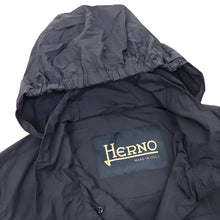 画像をギャラリービューアに読み込む, HERNO（ヘルノ）M-65 型 撥水ナイロンジャケット【ネイビー】国内正規品
