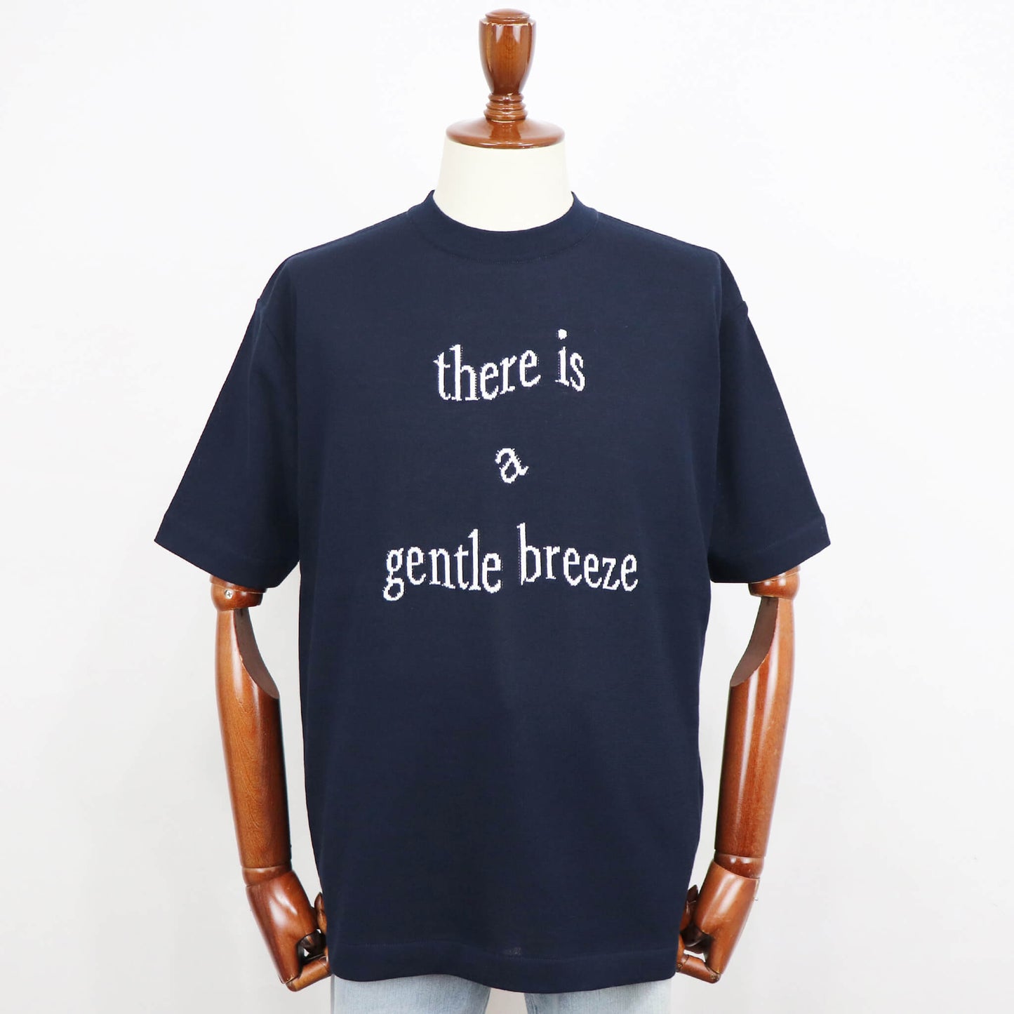 Vandori（ヴァンドリ）レタード ドレスニットTシャツ【ネイビー×ホワイト】国内正規品