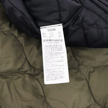 画像をギャラリービューアに読み込む, TAION（タイオン）ミリタリー ハイネックWジップ ダウンジャケット ソフトシェル【ブラック】国内正規品
