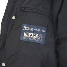 画像をギャラリービューアに読み込む, HERNO（ヘルノ）ミリタリーダウンブルゾン POLAR-TECH【ブラック】国内正規品
