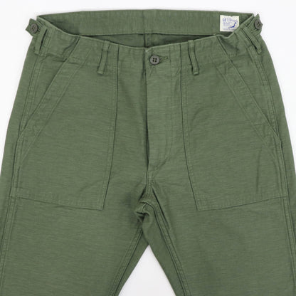 orSlow（オアスロウ）SLIM FIT FATIGUE PANTS スリム フィット ファティーグ パンツ【グリーン】国内正規品