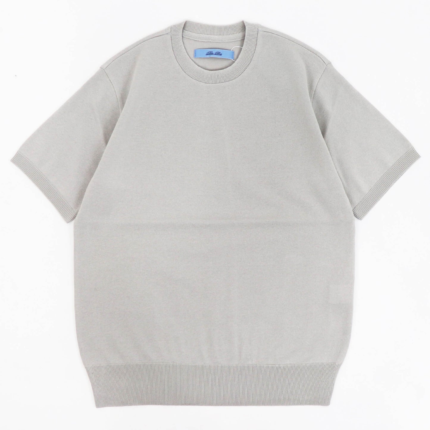 Blu Bre（ブルブレ）ドレスT コットンニット【SILVER GREY】国内正規品