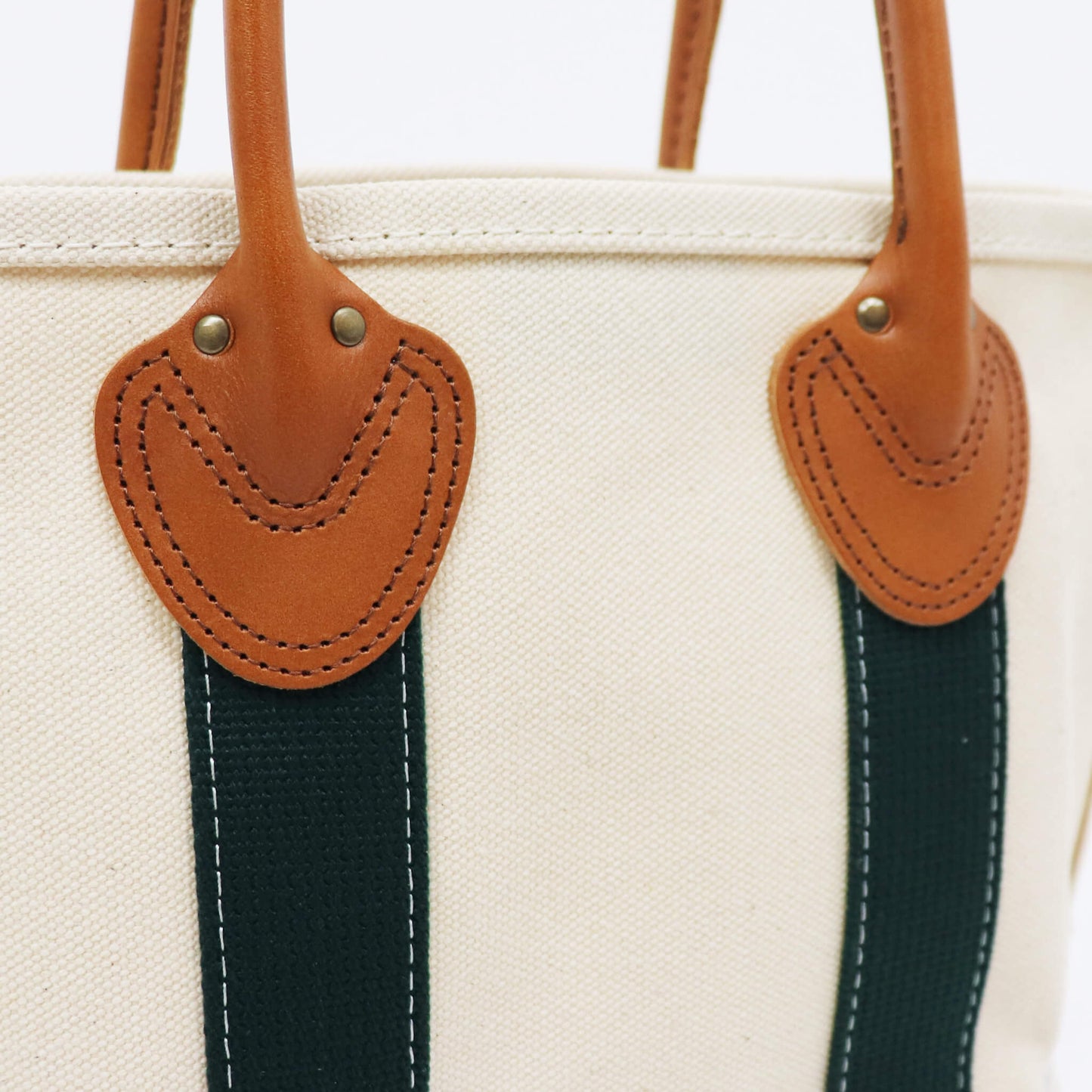 Barkoutsiders（バークアウトサイダーズ）Leather Handle Tote 80's Small【グリーン】国内正規品