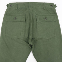 画像をギャラリービューアに読み込む, orSlow（オアスロウ）SLIM FIT FATIGUE PANTS スリム フィット ファティーグ パンツ【グリーン】国内正規品
