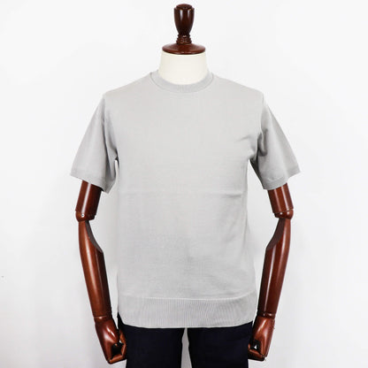 Blu Bre（ブルブレ）ドレスT コットンニット【SILVER GREY】国内正規品