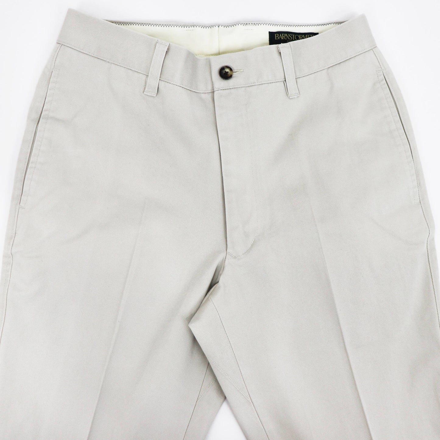 BARNSTORMER（バーンストーマー）NOP DRESS CHINOS ノープリーツ ドレスチノパン 1001P【サンド】国内正規品