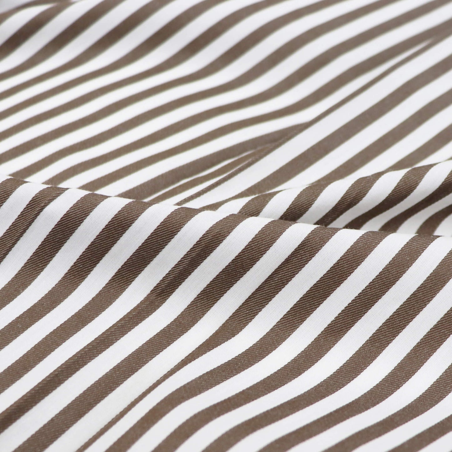 Giotto（ジオット）ストライプ ボタンダウン シャツ【ブラウン】国内正規品