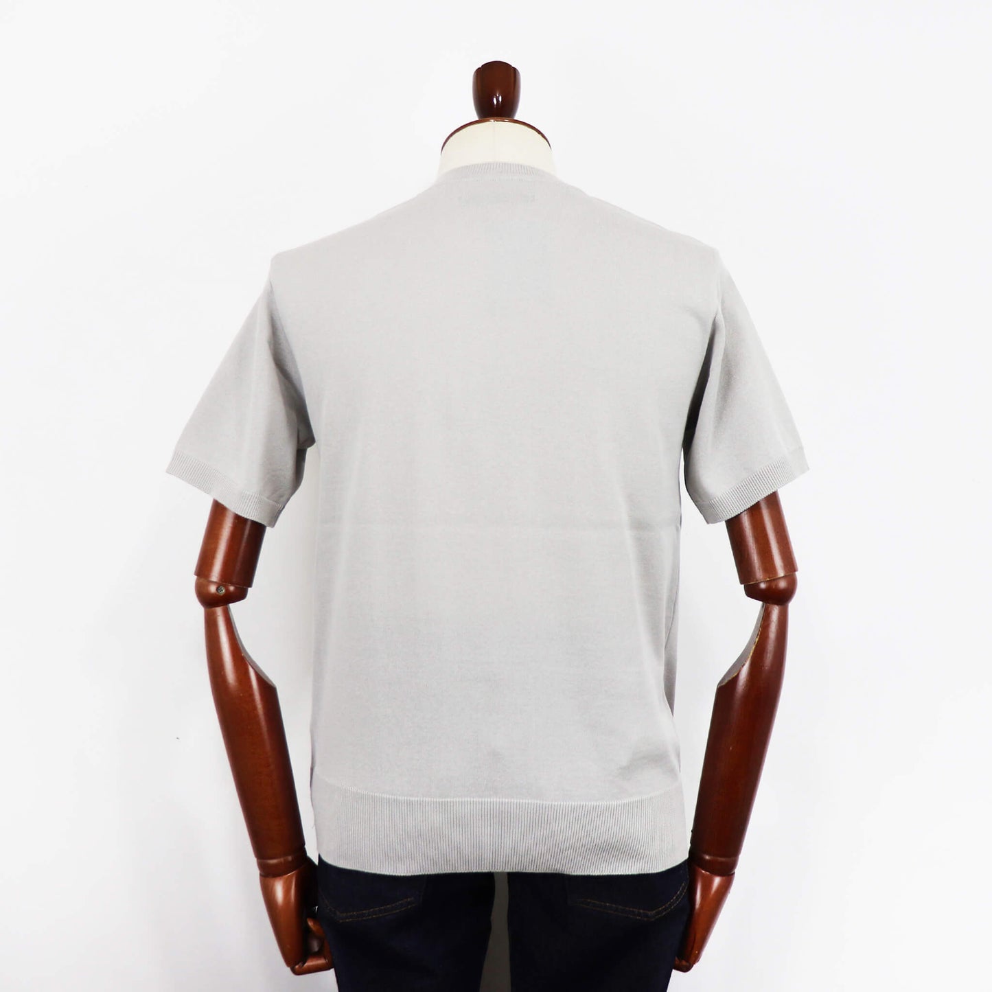 Blu Bre（ブルブレ）ドレスT コットンニット【SILVER GREY】国内正規品