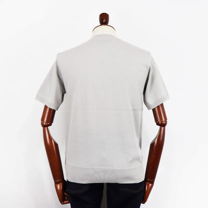 Blu Bre（ブルブレ）ドレスT コットンニット【SILVER GREY】国内正規品