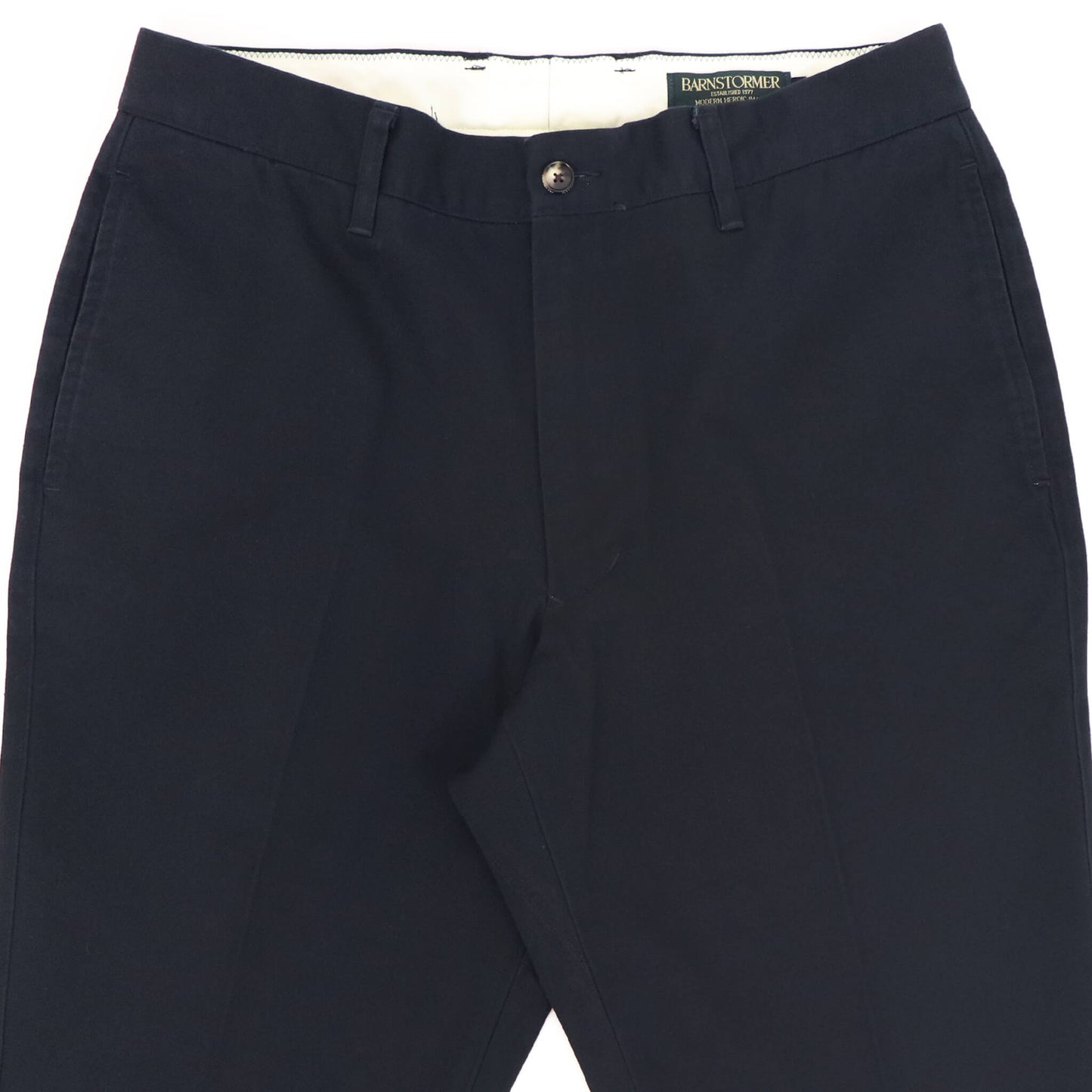 BARNSTORMER（バーンストーマー）NOP DRESS CHINOS ノープリーツ ドレスチノパン 1001P【ネイビー】国内正規品