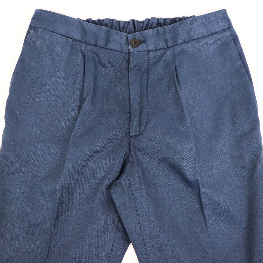 DEVORE（デヴォレ）ドローストリングス ストレッチ パンツ【ネイビー】国内正規品