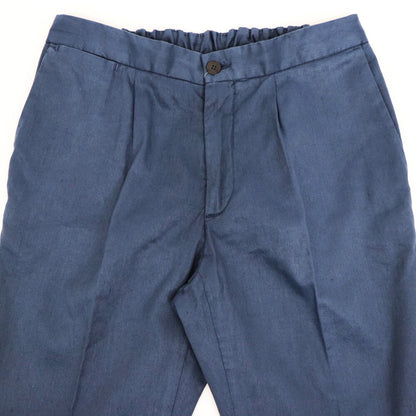 DEVORE（デヴォレ）ドローストリングス ストレッチ パンツ【ネイビー】国内正規品