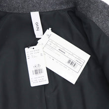 画像をギャラリービューアに読み込む, hevo（イーヴォ）BRINDISI ブリンディジ ダブルブレスト ベルテッド ウール コート【チャコールグレー】国内正規品
