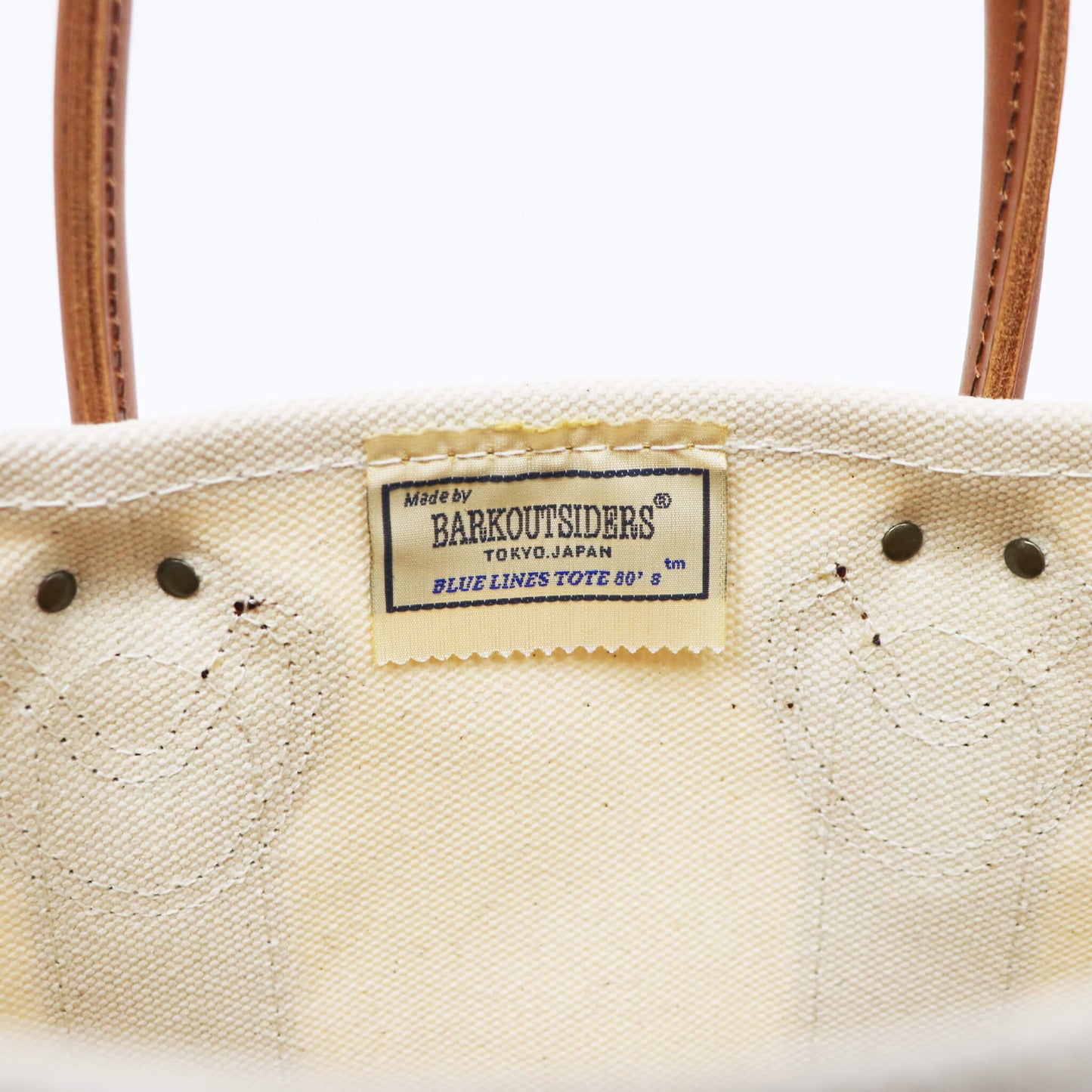 Barkoutsiders（バークアウトサイダーズ）Leather Handle Tote 80's Small【グリーン】国内正規品