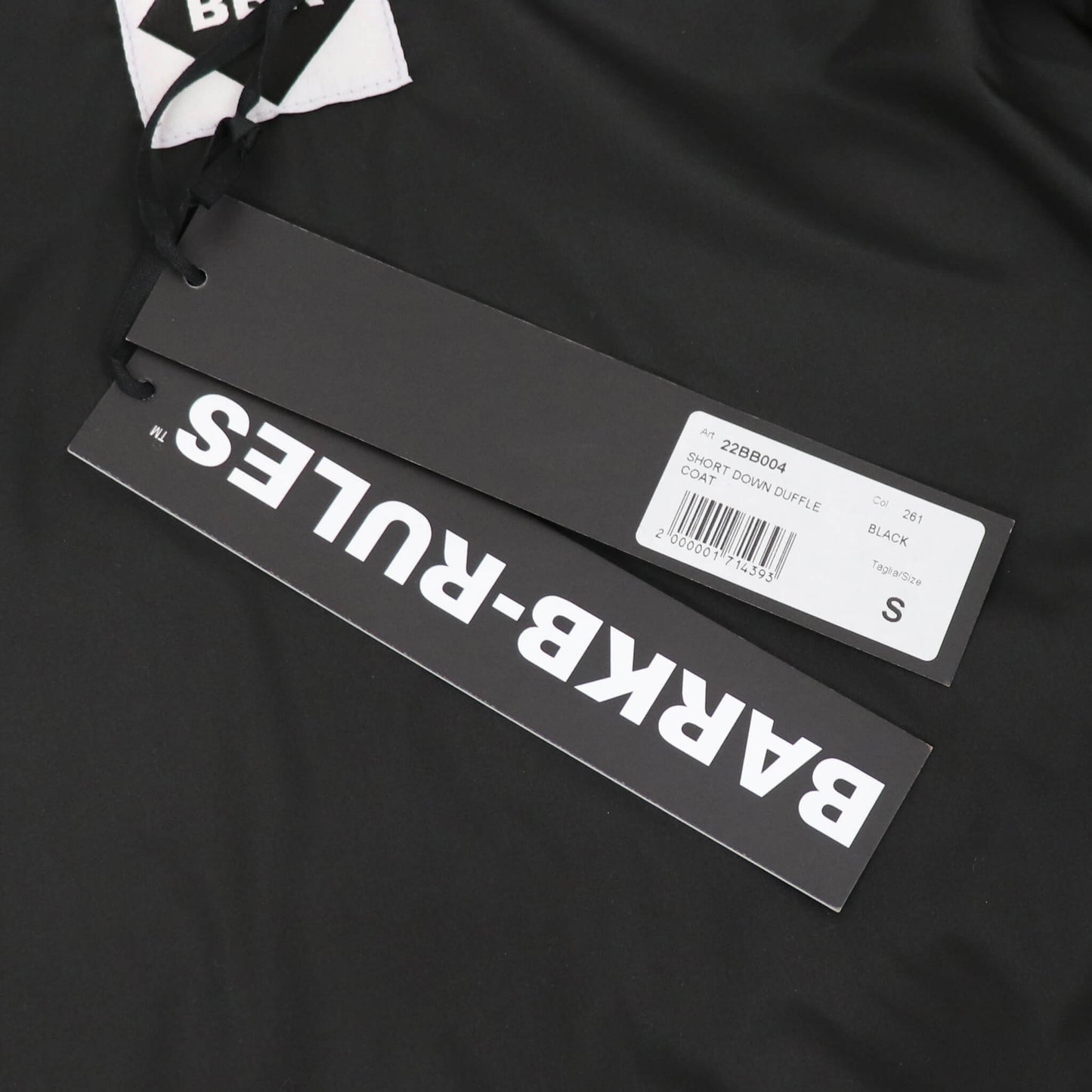 BBR（ビービーアール）ニットダッフル ダウンブルゾン【ブラック】国内正規品