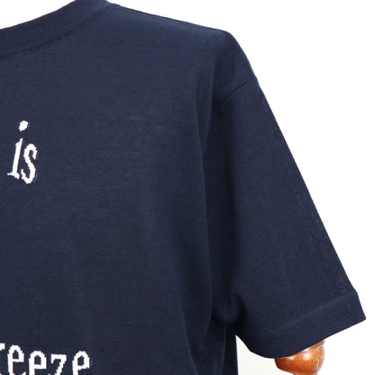 Vandori（ヴァンドリ）レタード ドレスニットTシャツ【ネイビー×ホワイト】国内正規品