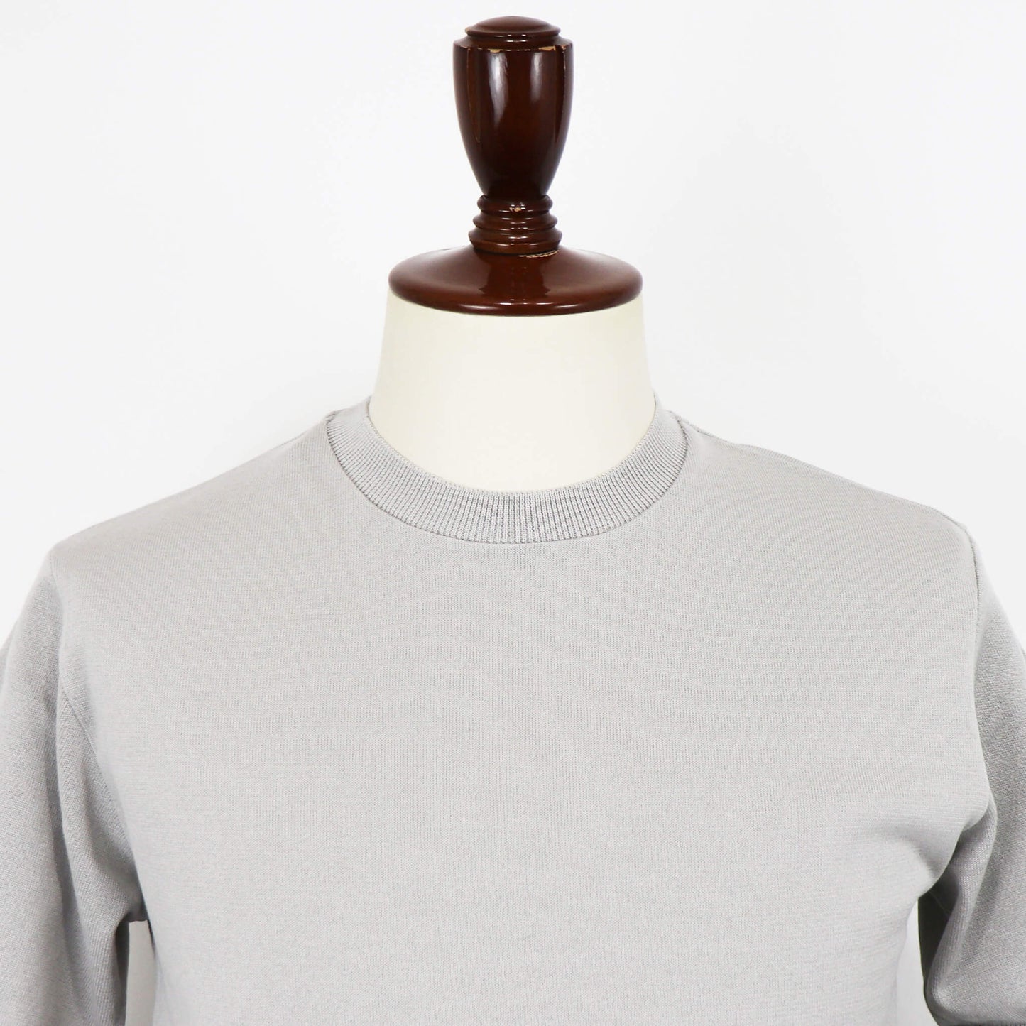 Blu Bre（ブルブレ）ドレスT コットンニット【SILVER GREY】国内正規品