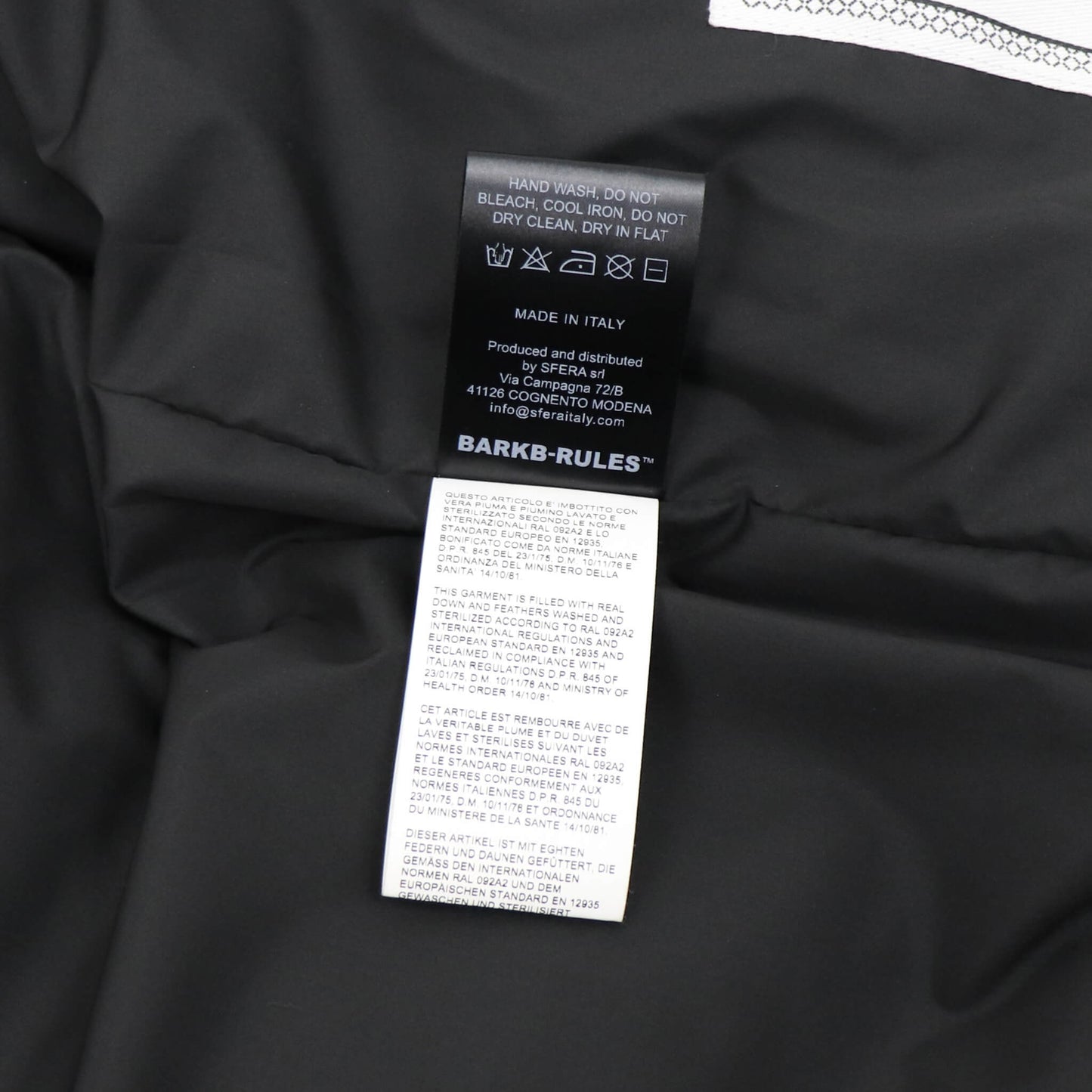 BBR（ビービーアール）ニットダッフル ダウンブルゾン【ブラック】国内正規品