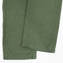 画像をギャラリービューアに読み込む, orSlow（オアスロウ）SLIM FIT FATIGUE PANTS スリム フィット ファティーグ パンツ【グリーン】国内正規品
