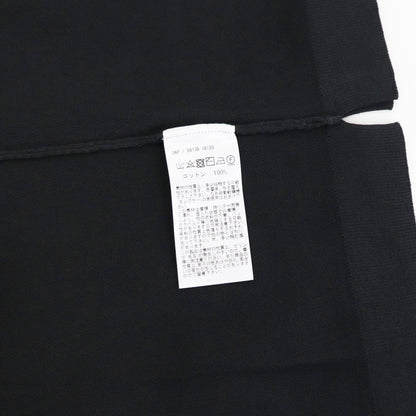 GRAN SASSO（グランサッソ）ソフトコットンニット 12ゲージ【ブラック】国内正規品