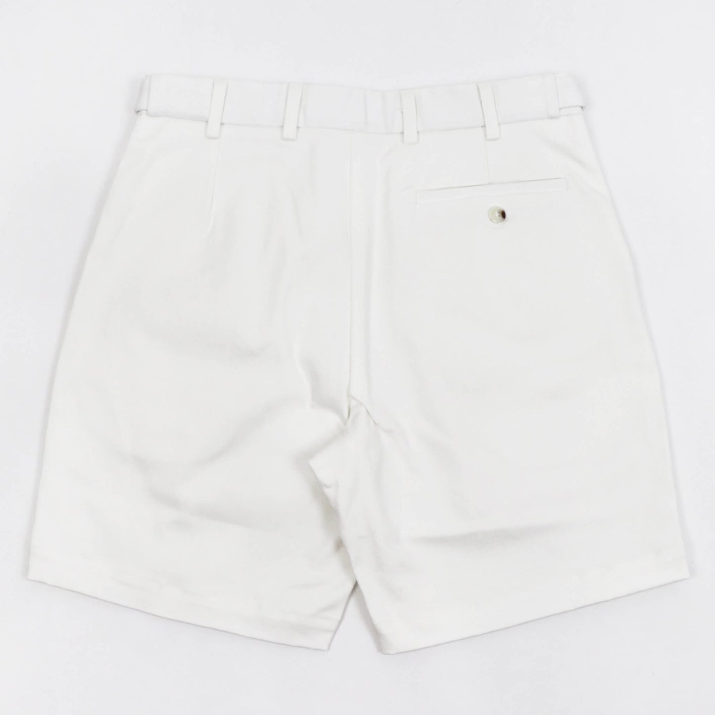 dotBravo（ドットブラーボ）Inghilterra Militare イギリス軍 プリーツ入り コットン ショート パンツ【ホワイト】国内正規品