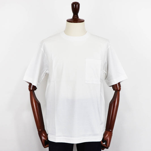 COLONY CLOTHING（コロニークロージング）クルーネック ポケット コットンTシャツ【ホワイト】国内正規品