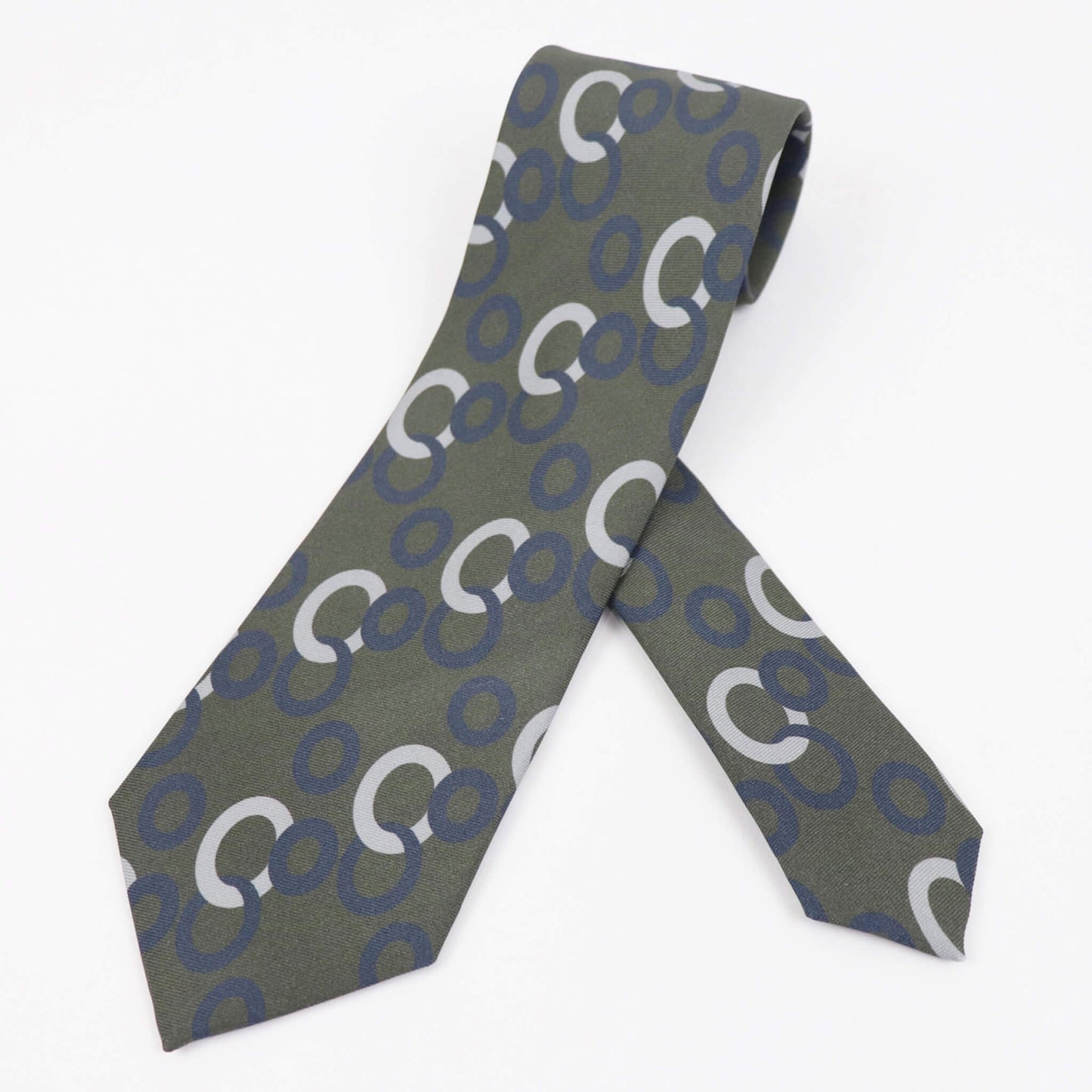 HOLLIDAY&BROWN（ホリデーアンドブラウン）ハンドメイド シルク タイ【グリーン】国内正規品