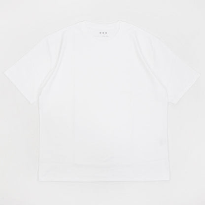 three dots（スリードッツ）2PACK TEE クルーネック ＆ モックネック コットン 2パック Tシャツ【ホワイト】国内正規品