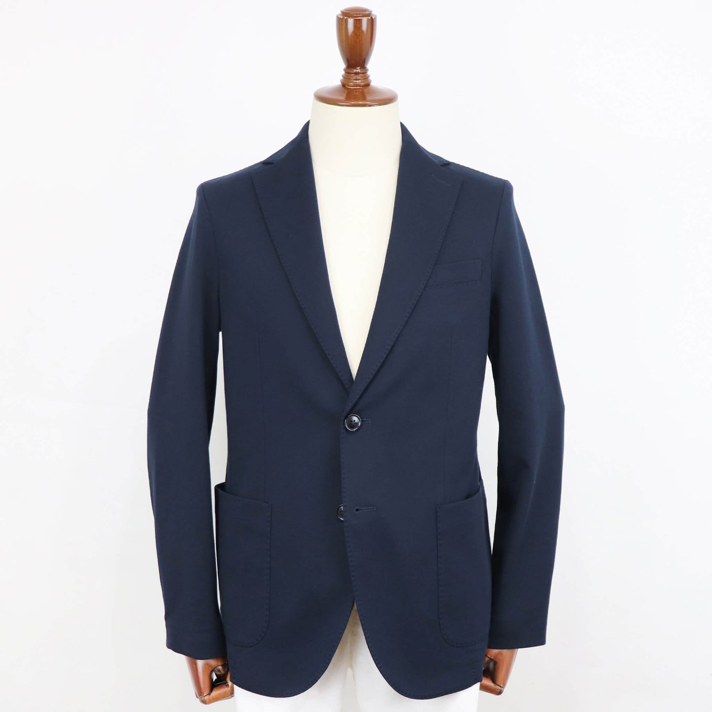 CIRCOLO 1901（チルコロ）コットンストレッチ シングル 2B ジャケット【ネイビー】国内正規品