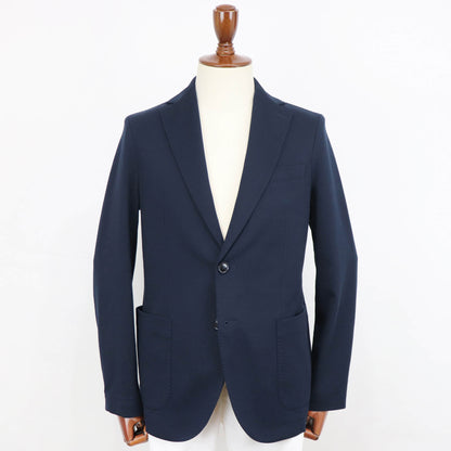 CIRCOLO 1901（チルコロ）コットンストレッチ シングル 2B ジャケット【ネイビー】国内正規品