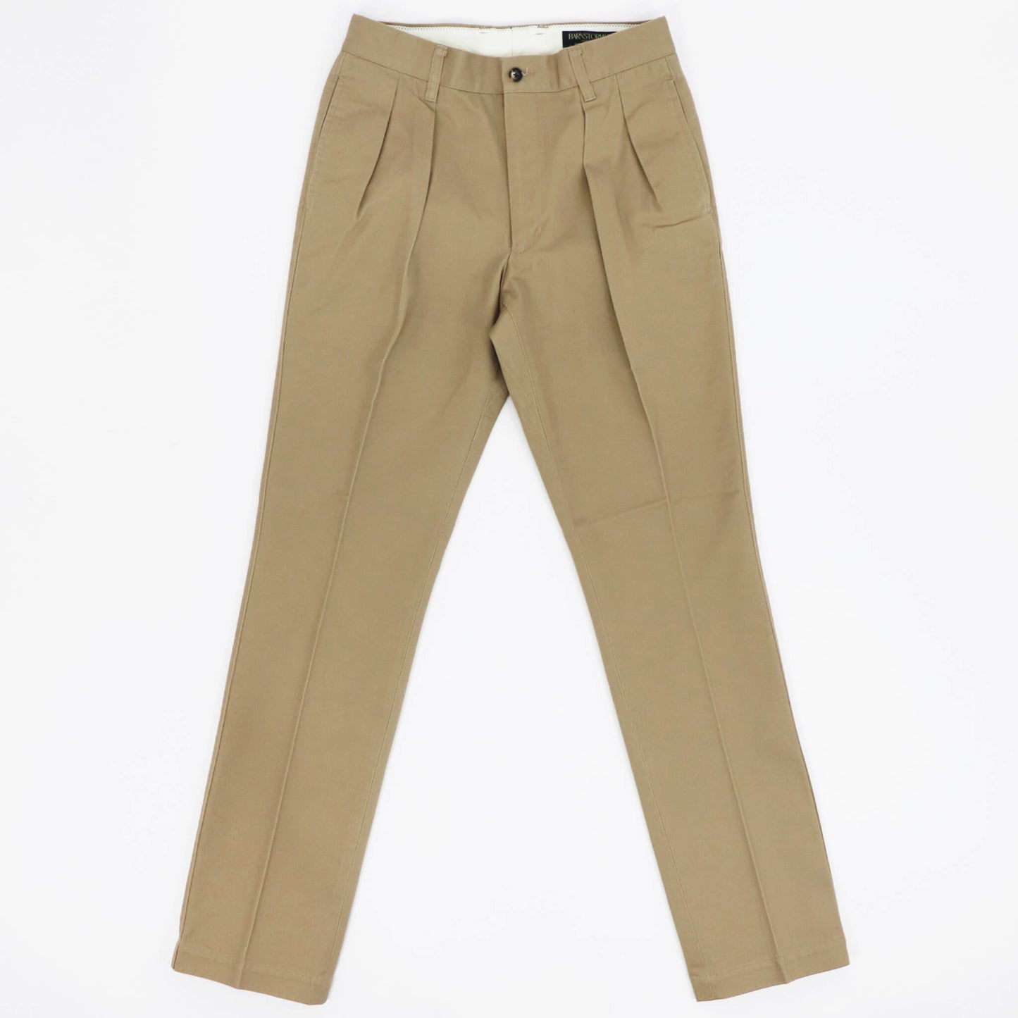 BARNSTORMER（バーンストーマー）2P DRESS CHINOS ツープリーツ ドレスチノパン 1002P【カーキ】国内正規品