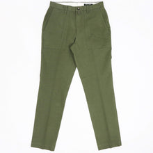 画像をギャラリービューアに読み込む, BARNSTORMER（バーンストーマー）DRESS FATIGUE PANTS ドレスファティーグ へリンボーン パンツ 1333-KSP【オリーブ】国内正規品
