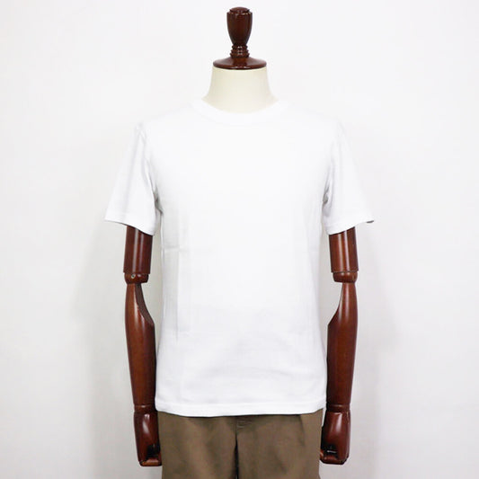 MAISON CORNICHON（メゾン コルニション）コットン Tシャツ【ホワイト】国内正規品