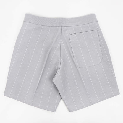 Vandori（ヴァンドリ）ミラノリブ ストライプ ショートパンツ【アイスグレー】国内正規品