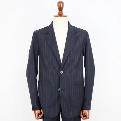 COLONY CLOTHING（コロニークロージング）シャツジャケット シングル【ネイビーストライプ】国内正規品