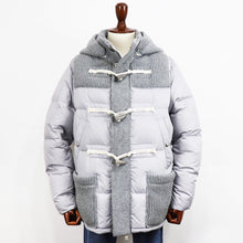 画像をギャラリービューアに読み込む, BBR（ビービーアール）ニットダッフル ダウンブルゾン【ライトグレー】国内正規品
