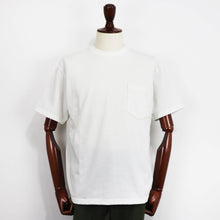 画像をギャラリービューアに読み込む, orSlow（オアスロウ）POCKET T-SHIRT ポケット Tシャツ【ホワイト】国内正規品
