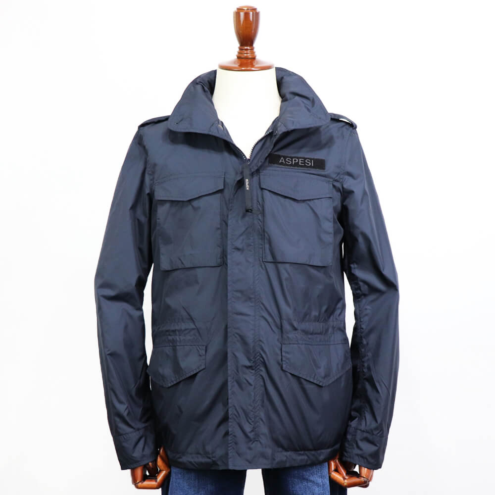 ASPESI（アスペジ）M-65 フィールドジャケット ナイロン【ネイビー