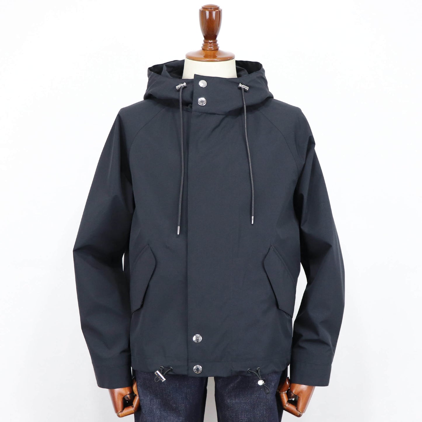 MACKINTOSH（マッキントッシュ）RAINTEC SKYE PARKA SHORT GTS / レインテック スカイ ショートパーカー ラグランスリーブブルゾン【ブラック】国内正規品