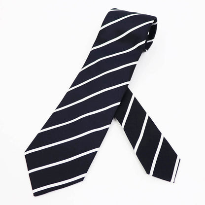 THE SOLE（ザソール）レジメンタル シルクタイ【ネイビー】国内正規品