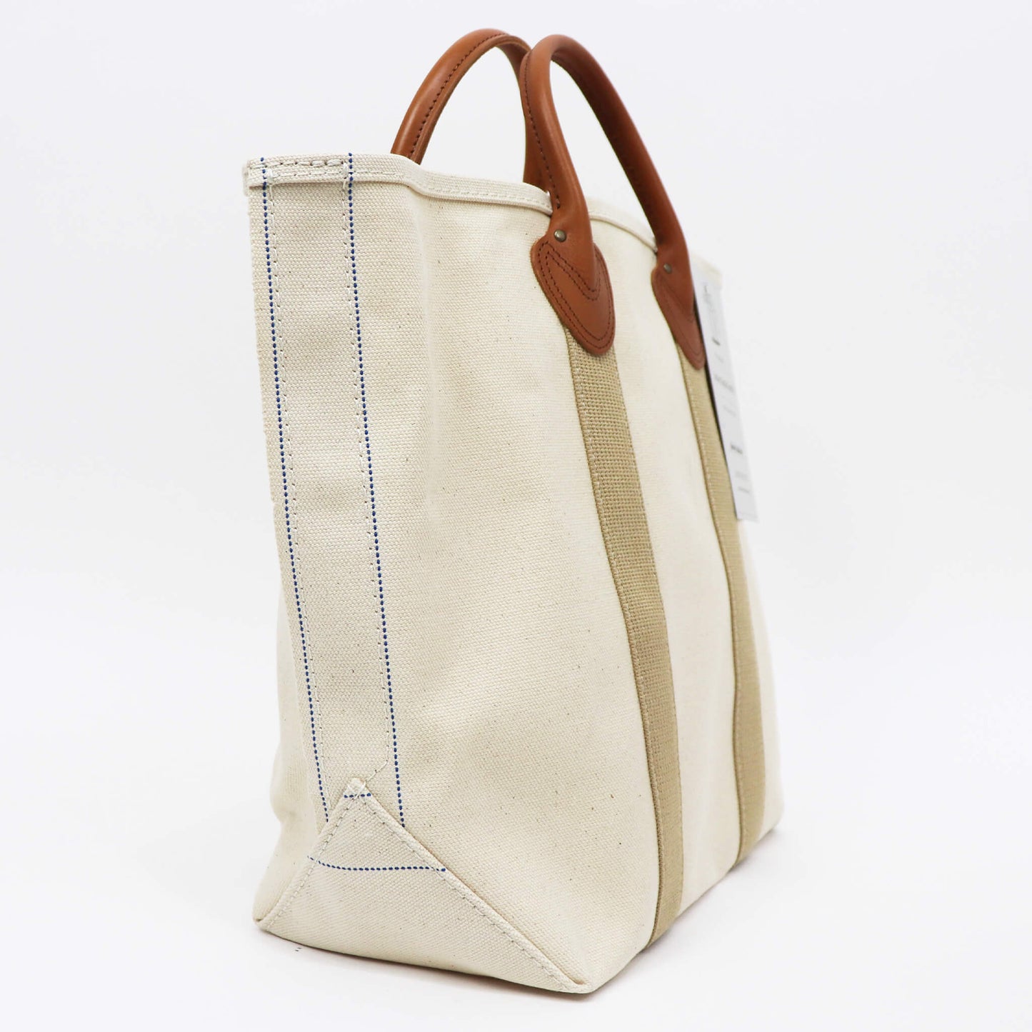 Barkoutsiders（バークアウトサイダーズ）Leather Handle Tote 80's Tall【ベージュ】国内正規品
