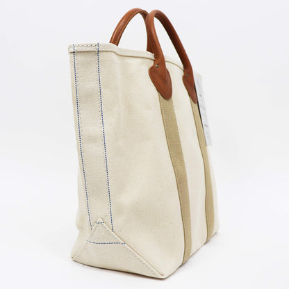 Barkoutsiders（バークアウトサイダーズ）Leather Handle Tote 80's Tall【ベージュ】国内正規品
