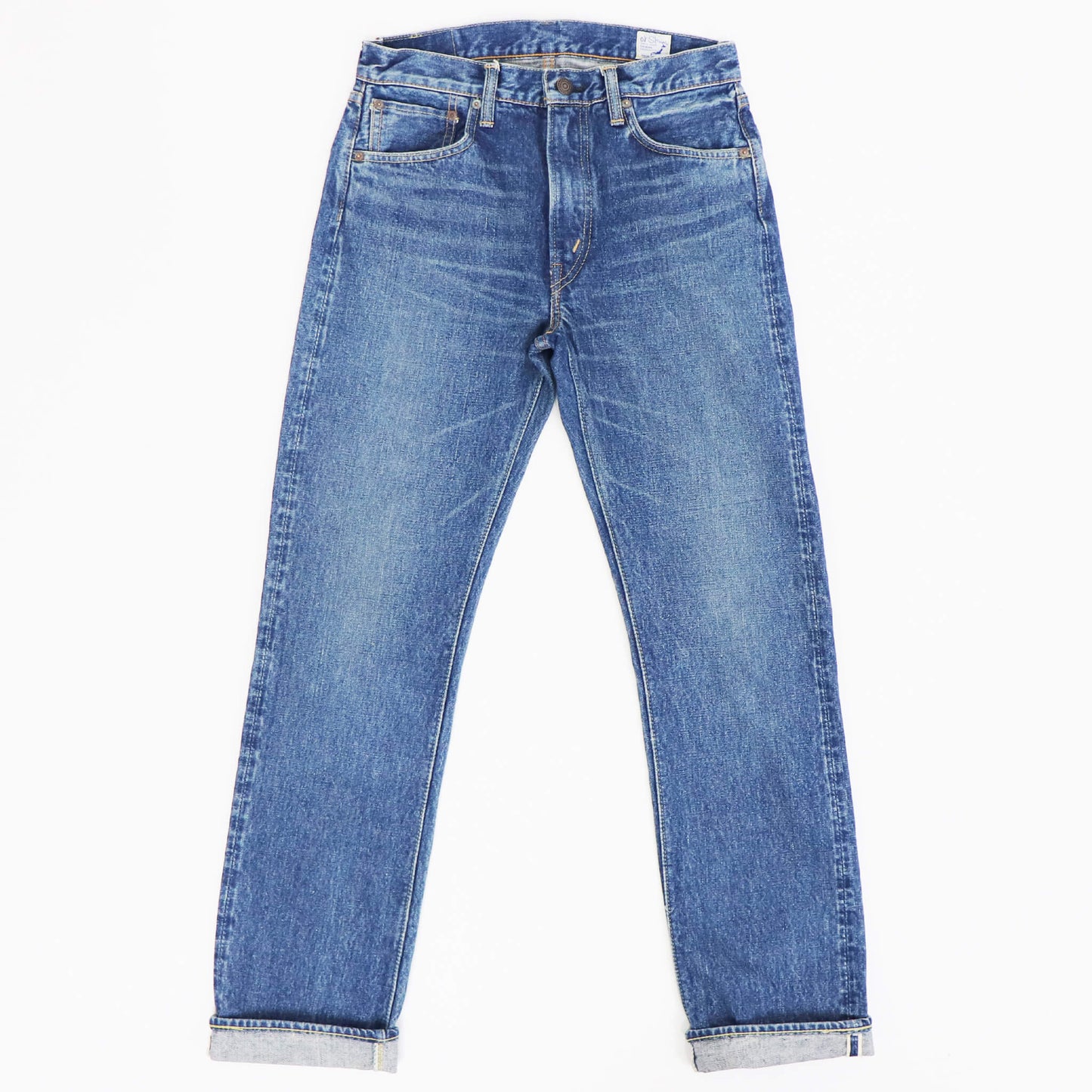 orSlow（オアスロウ）107 IVY FIT SELVEDGE DENIM アイビーフィット セルビッチ デニムパンツ【2イヤーウォッシュ】国内正規品