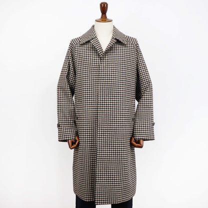 MACKINTOSH（マッキントッシュ）BELFORD / バルカラーコート ガンクラブチェック【ブラウン系】国内正規品