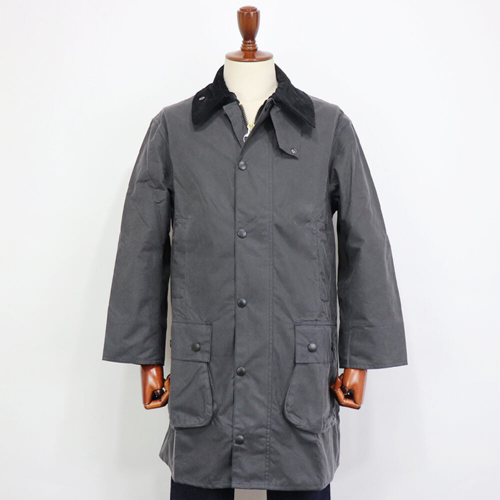 Barbour（バブアー）Border / ボーダー ハーフコート ガーメント付【グレー】国内正規品