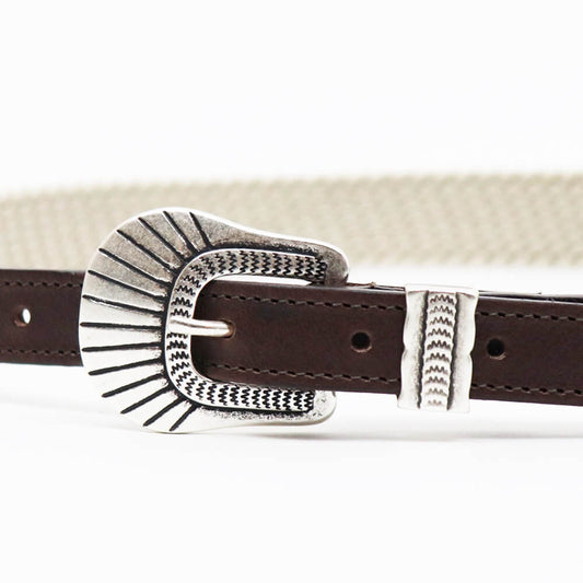 D'AMICO（ダミーコ）プンターレ エラスティックベルト【ブラウン】国内正規品